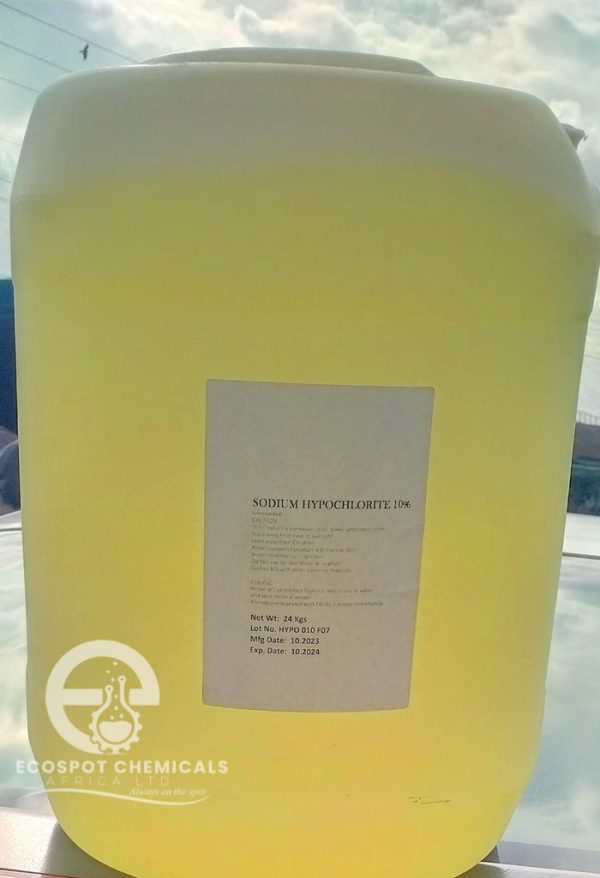 SODIUM HYPOCHLORITE 12.5% 24KG